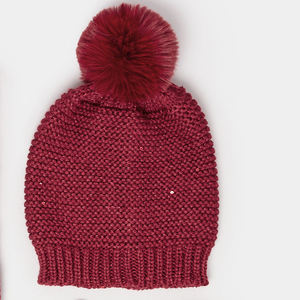 Bonnet en jacquard d'hiver à prix direct usine avec impression de logo personnalisé, chapeaux tricotés à marque privée pour hommes et femmes - Product Image 2