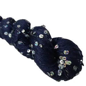 Đầy Màu Sắc Tôn Tạo Sợi Dâu Tơ Lụa Nguyên Chuỗi Sợi Handmade Cho Đan Thêu Dệt Crochet Nghệ Thuật Và Thủ Công