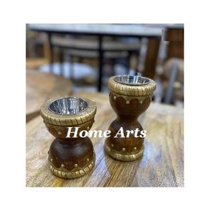 Juego de 2 quemadores Bakhoor de diferentes tamaños Quemador de incienso de madera de forma cuadrada de último diseño para uso en hoteles y restaurantes - Product Image 5