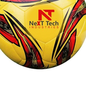 Next Tech Nouveau style Technologie hybride de football Ballon de match professionnel Matériau de texture en TPU Conception personnalisée et logo personnalisé - Product Image 5