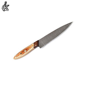 Cuchillo de Chef personalizado de alta resistencia, hecho a mano, de carnicero forjado, 8 pulgadas, profesional, de Chef de cocina de acero de Damasco - Product Image 4