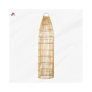 Lámpara de techo de ratán Natural de gran oferta, decoración moderna y cálida para el hogar con muebles de mimbre, diseño de granja tradicional de Vietnam - Product Image 1
