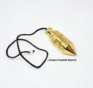 Péndulos de Metal de Karnak egipcios y dorados, venta al por mayor de awayra, cristales, Exportación de la India - Product Image 3