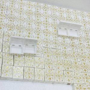 Handcrafted Marble Floral Inlay Jewelry <b>Box</b> Custom Design And Size Good Quality Necklace <b>Storage</b>-Made in India Wholesale - Product Image 1