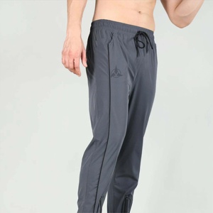 Pantalon de survêtement formel pour hommes avec logo personnalisé Polyester/coton polaire à taille élastique respirant grande taille prix bas OEM en gros - Product Image 3