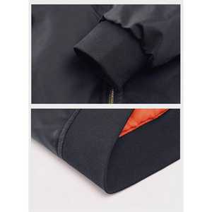 Chaqueta Bomber de Satén de Seda de Alta Calidad al por Mayor para Hombre, Chaqueta Bomber Acolchada de Satén en Nueva Moda y Estilo - Product Image 6