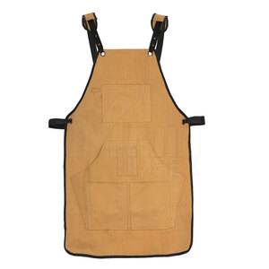 Heat Flame Resistant Heavy Duty Welding Leather <b>Work</b> <b>Apron</b> Design Your Own Welding Leather <b>Aprons</b> - Product Image 1