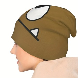 Gorros de invierno de punto cálido de algodón 100% estilo Y2K unisex personalizados con diseño de Calavera, gorros casuales de alta calidad para exteriores - Product Image 5