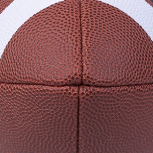 Ballon de football américain en cuir composite de haute qualité Logo personnalisé Vente en gros Usine Taille officielle 9 Utilisation du jeu d'entraînement - Product Image 5