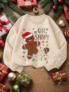 Sudadera festiva de Navidad para maestros | Lindo jersey de vacaciones para mujeres | Top gráfico de Feliz Navidad | Camisa de invierno acogedora para profesores - Product Image 6