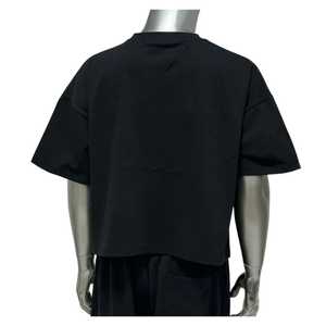 เสื้อยืดผ้าฝ้าย100% ทรงโอเวอร์ไซส์สำหรับผู้ชาย - Product Image 3
