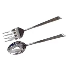 Juego de Cubiertos para Ensalada de Boda, Metal Pulido de Alto Brillo para Uso en la Cocina - Product Image 2