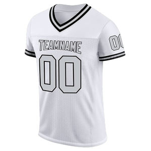 Maillot de football américain personnalisé unisexe, sublimé, respirant, évacuant l'humidité, manches courtes, taille plus, vêtements de sport - Product Image 1