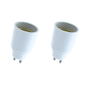 Convertitore adattatore porta lampada da 2 pezzi per presa lampada da GU10 a E27-illuminazione/portalampada - Product Image 1