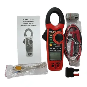 Metravi DT5250 Digital TRMS AC DC <b>Clamp</b> Meter Portable Multimeter for Accurate Current Voltage and Resistance Test - Product Image 5