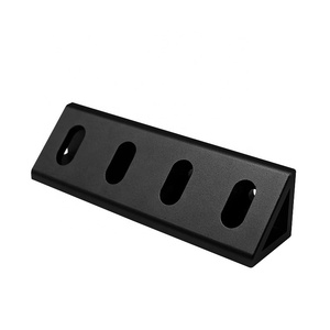 Soporte de Pantalla Triple, Placa Conectora <span class=keywords><strong>Triangular</strong></span> de Aluminio para Soporte de Monitor de Simulación de Carreras, Sistema de Fijación para Cabina - Product Image 3