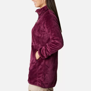 โลโก้ที่กําหนดเองแฟชั่นผู้หญิงกลางแจ้งซิปเต็มสวมเสื้อขนแกะสบายๆWindproofฤดูใบไม้ร่วงฤดูหนาวเสื้อผ้าแจ็คเก็ตสําหรับผู้หญิง - Product Image 3