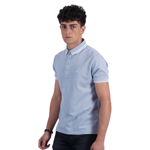 Camisetas de algodón 100% Premium para hombre, diseño de logotipo personalizado a la moda de alta calidad, ropa informal de punto sólido, longitud corta - Product Image 3