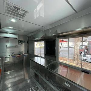多功能不锈钢和铝食品车快餐移动拖车冰淇淋热狗零食芯片卓越的功能 - Product Image 3