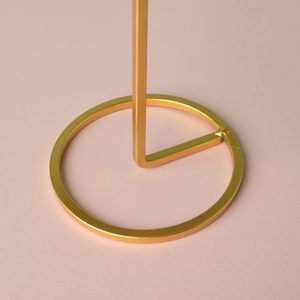 Modern <b>Gold</b> Metal <b>Candlestick</b> <b>Holders</b> 2 Sets/6 Pcs Durable Wedding Parties Tabletop Candlelight Dinners Candle Jar Lanterns - Product Image 5