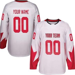 Diseño personalizado de talla grande Nuevo diseño Camisetas de hockey Logotipo impreso Sublimado Camisa de desgaste de hockey sobre hielo - Product Image 6