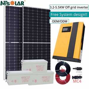 25 년 보증 10 kw 태양 전지 패널 10KW 20kw 50kw 100kw 그리드 태양 에너지 시스템 홈 유럽 - Product Image 6