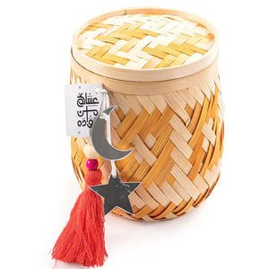 Vgreen Art Cesta de bambú de alta calidad Decoraciones Ramadán Cajas de regalo Ramadán Venta al por mayor en Vietnam - Product Image 2