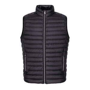 Veste d'hiver sans manches pour homme 2025, logo personnalisé brillant, imperméable, respirante, légère, veste matelassée OEM, vestes pour homme - Product Image 1