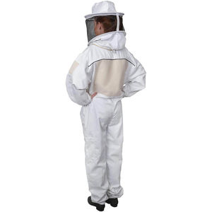 OEM Service High Quality Fashion Polyester -Tex Bee Keeping <b>Suit</b> Zipper Closure Wholesale Best Beekeeper <b>Jacket</b> <b>White</b> Sale - Product Image 5