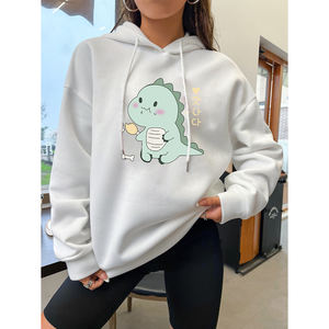 OEM Venta al por mayor de las mujeres Unisex de gran tamaño de invierno de algodón sudaderas con capucha multicolor Streetwear personalizable impreso capucha frontal último - Product Image 1