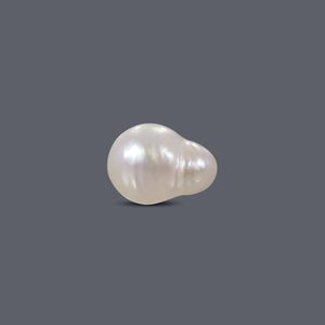 Perle de Basra 1,77 carat, perle d'eau douce naturelle blanche, en vrac, pour la création de bijoux - Product Image 1