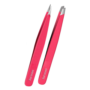 Pince à épiler pour sourcils en acier inoxydable de haute qualité pour femmes/hommes, pointes arrondies, durable, légère, soin de beauté, épilation des sourcils, poils incarnés - Product Image 6