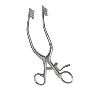 Bailey Rib Contractor avec cliquet 8 avec 4 1/2 ouverture Utilisation de l'acier inoxydable chirurgical allemand Procédures vétérinaires réutilisables - Product Image 3