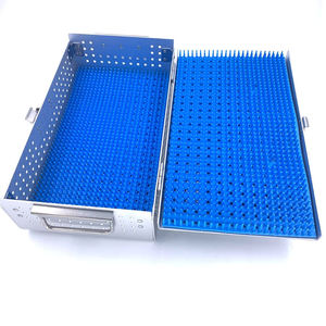 Bandeja de Esterilización de Instrumentos Quirúrgicos de Acero Inoxidable Manual, Más Vendida |   Uso Hospitalario de Alta Calidad - Product Image 5