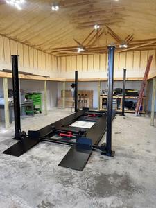 ลิฟท์ยกรถไฮดรอลิกแบบสี่เสาใหม่ รับน้ำหนักได้ 4000 กก. สำหรับรถบรรทุกและรถยนต์ - Product Image 6