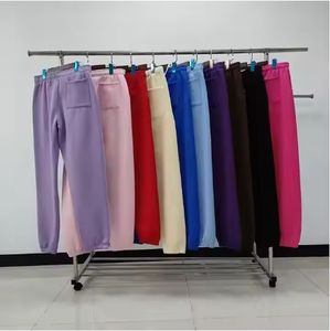 Pantalones deportivos de moda europea y americana para hombres y mujeres Kapok Foam Feet Casual Loose Hoodie Mediados de cintura Cierre elástico - Product Image 4