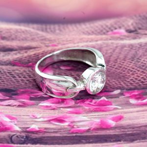 Anillo de banda fina de Plata de Ley 925, anillo de boda de Zirconia cúbica Unisex, regalo de joyería de piedras preciosas para él o ella, para el hombre o la mujer - Product Image 3