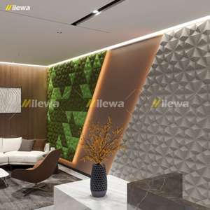 แผงอะคูสติกตกแต่ง3D ใหม่สำหรับตกแต่งภายในบ้านและห้องนอน - Product Image 2