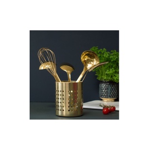 Soporte de cuchara de cobre de la mejor calidad, utensilio de cocina para cucharas, tenedores, cuchillos, venta al por mayor, hecho a mano, pulido, 100% - Product Image 6