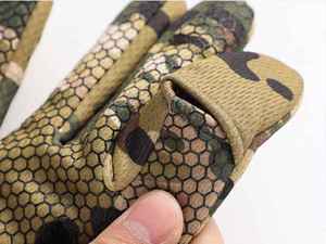 Gants d'hiver camouflage à doigts complets pour les sports de plein air, la chasse et le tir, gants chauds pour le cyclisme - Product Image 4