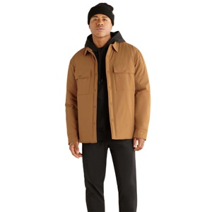 Chaqueta de lana duradera personalizada OEM para hombre: cálida y cómoda, ideal para uso en exteriores y clima fresco - Product Image 1