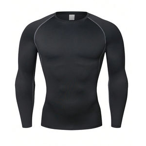Nouvelles Chemises Rash Guard MMA Personnalisées de Qualité 2026 avec Logo Imprimé à Manches Longues pour Adultes et Garçons – Vente en Gros Sublimée - Product Image 2