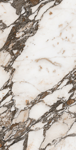 กระเบื้องปูพื้นพอร์ซเลนบริสุทธิ์ขนาด600x1200มม. ทรงสี่เหลี่ยมผืนผ้าลายดอกไม้พิเศษสำหรับใช้ในเชิงพาณิชย์ - Product Image 2