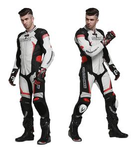 Traje unisex transpirable y cómodo para motociclismo y carreras de autos, con opción de tamaño y color personalizados. - Product Image 2