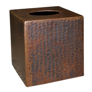 Boîte de porte-mouchoirs de table de salle de bain d'accessoires d'hôtel de nickel argenté de haute qualité de conception unique - Product Image 6