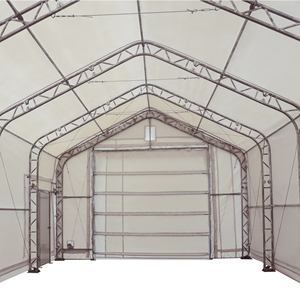 Structure de hangar industriel à <span class=keywords><strong>grande</strong></span> portée 20x40m avec dégagement de <span class=keywords><strong>hauteur</strong></span> au sommet, cadre galvanisé, tubes renforcés, couverture en tissu résistant aux intempéries - Product Image 5