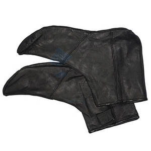 Calcetines de cuero marrón unisex hechos a medida con cremallera calcetines de equitación hechos a mano motocicleta a caballo equipo Medieval - Product Image 6