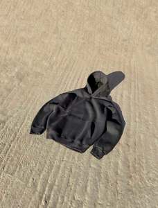 2025 haut tendance qualité Premium 100% coton éponge Style surdimensionné impression personnalisée ourlet ample unisexe hommes sweats à capuche sweats - Product Image 4