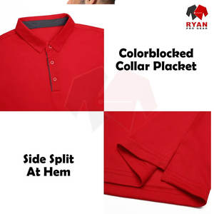 Polo à manches courtes pour homme, tissu riche en coton, fabricant de marque personnalisée, approvisionnement en gros, services OEM et ODM - Product Image 3