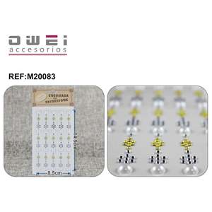 Pegatina decorativa 12u/C, accesorio elegante para decoración del hogar - Product Image 1